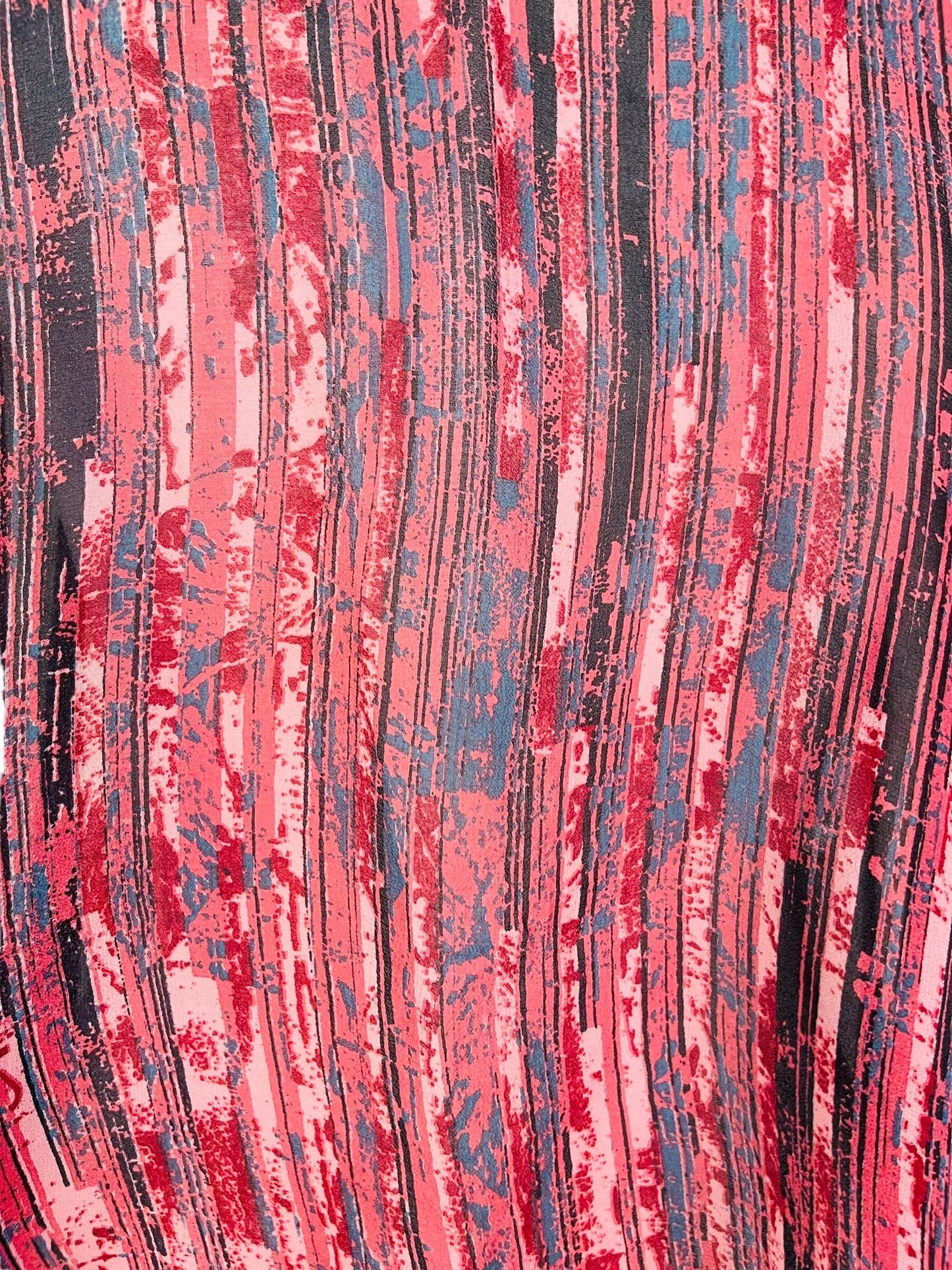 PRG7354 Sheer Avatar Pure Silk Kimono-Sleeved Top