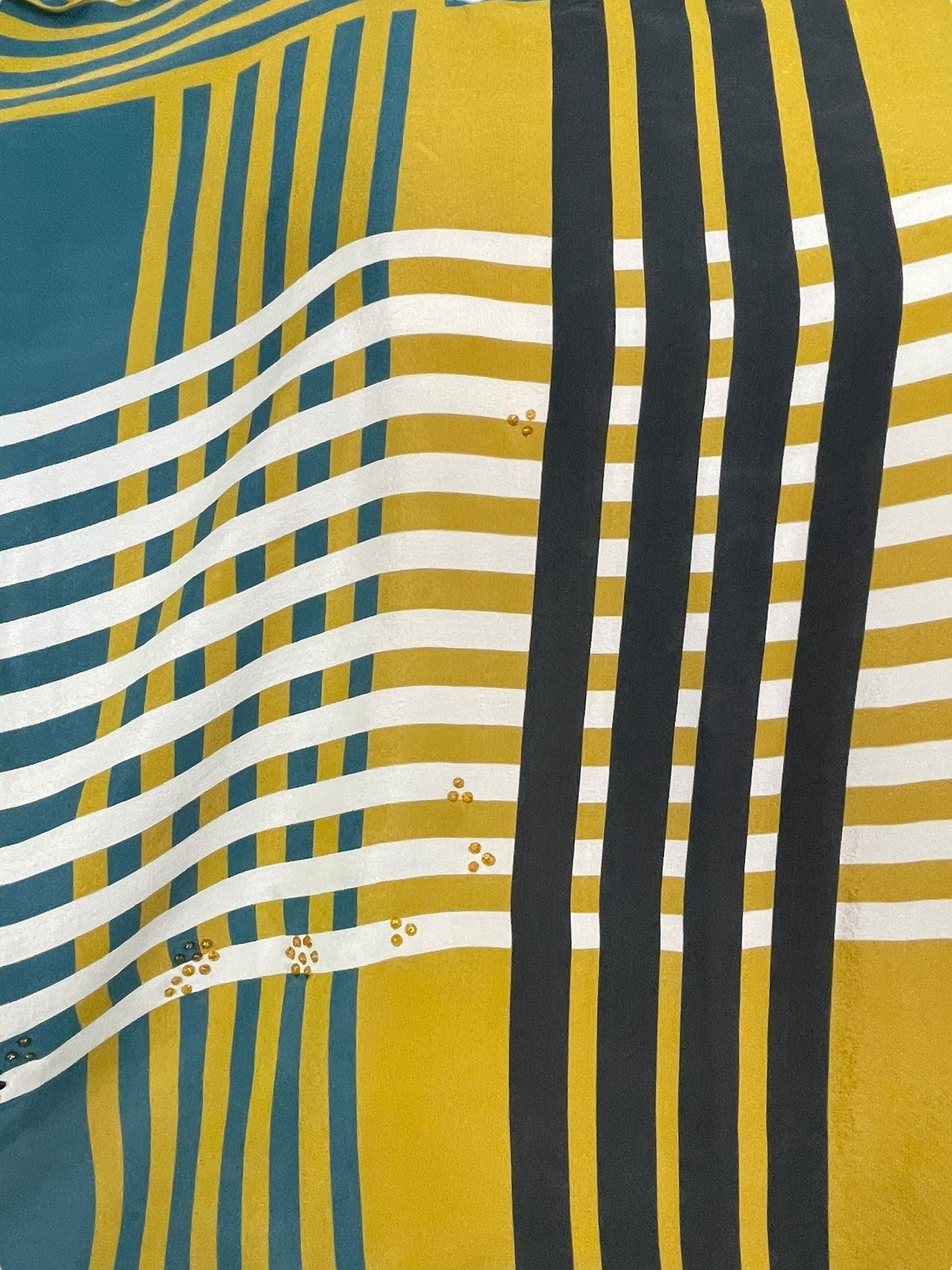 PRC7757 Avatar Pure Silk Kimono-Sleeved Top