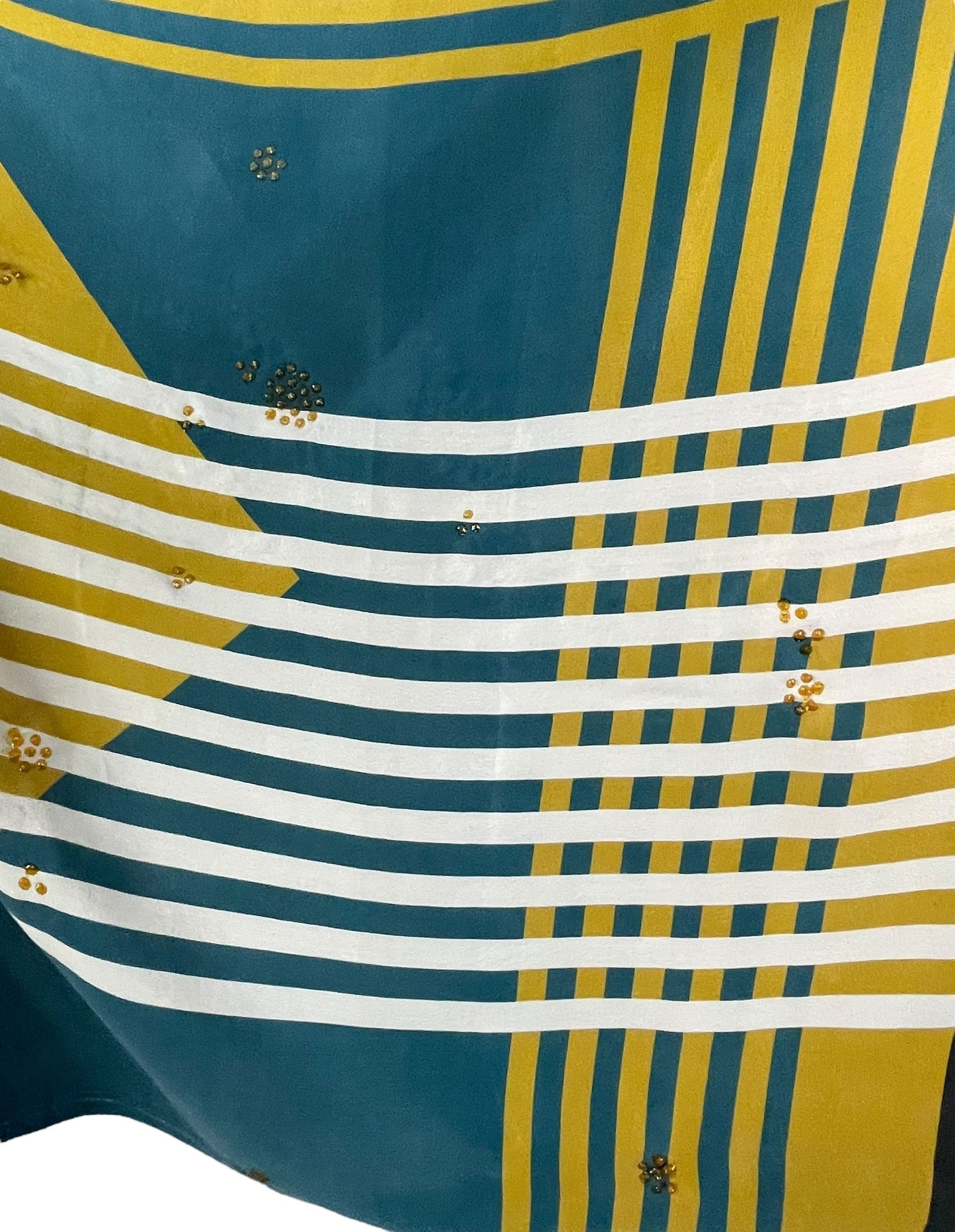 PRC7757 Avatar Pure Silk Kimono-Sleeved Top