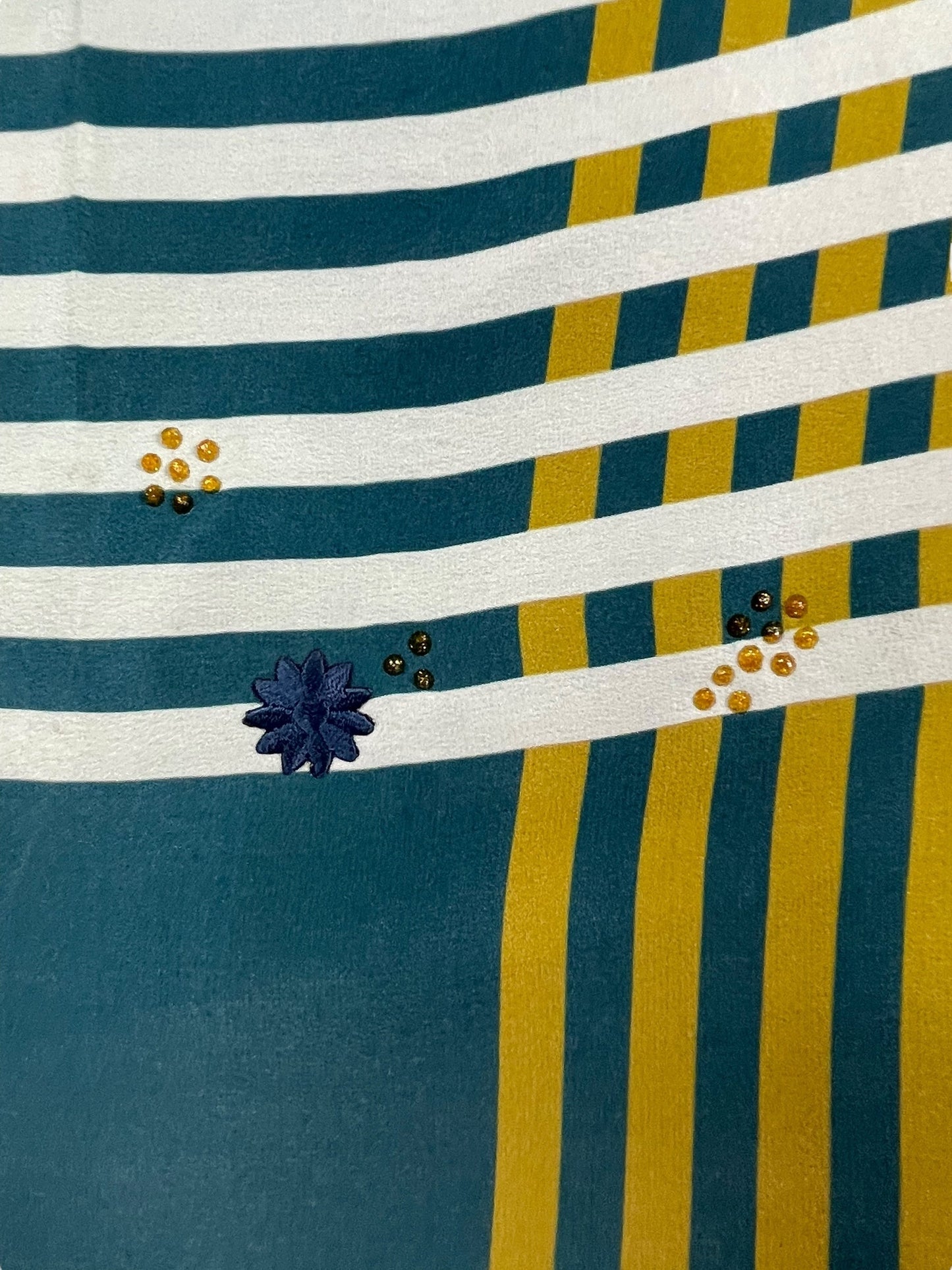 PRC7757 Avatar Pure Silk Kimono-Sleeved Top