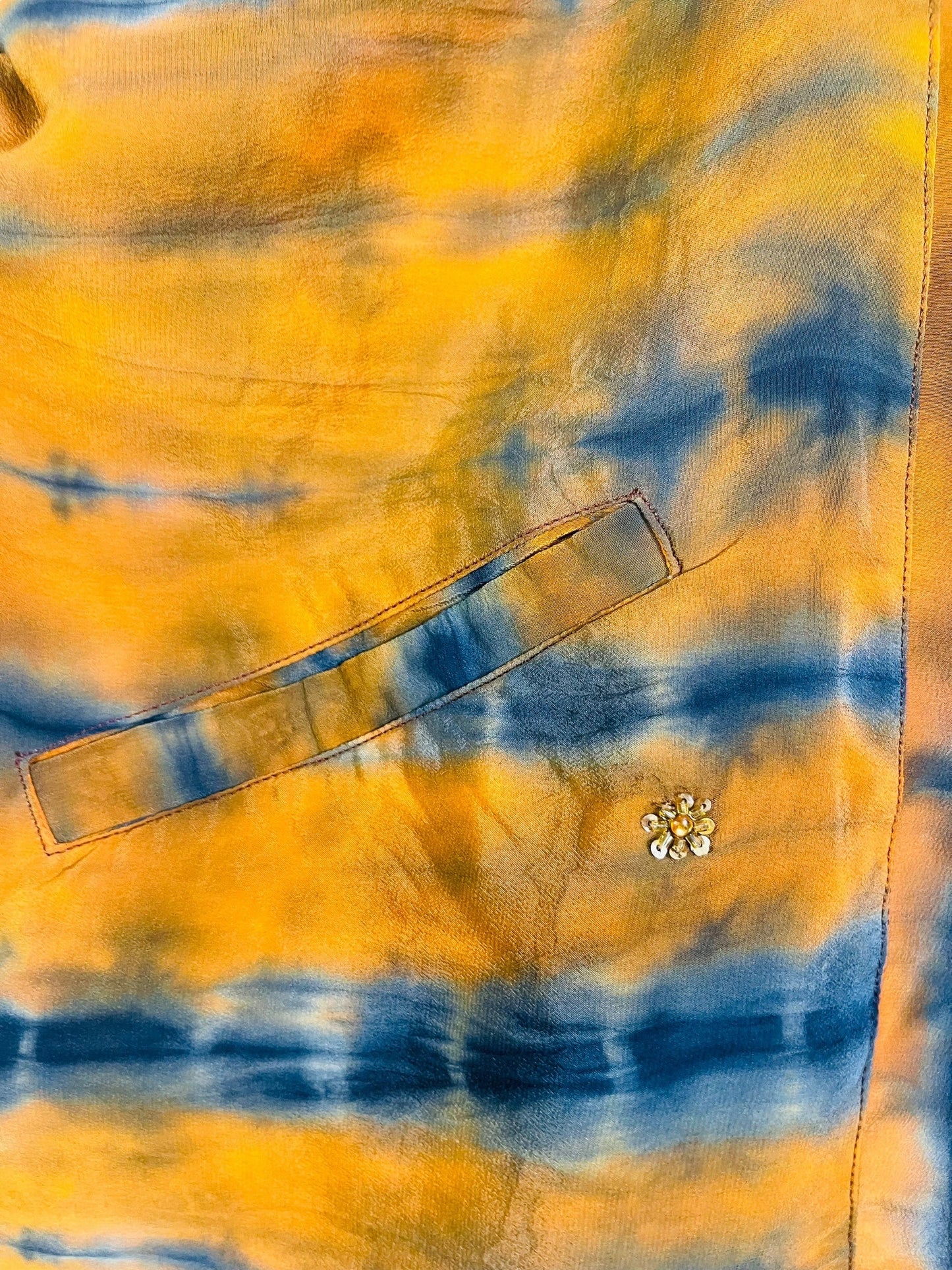 PRC7381 Avatar Reversible Pure Silk Jiva Jacket