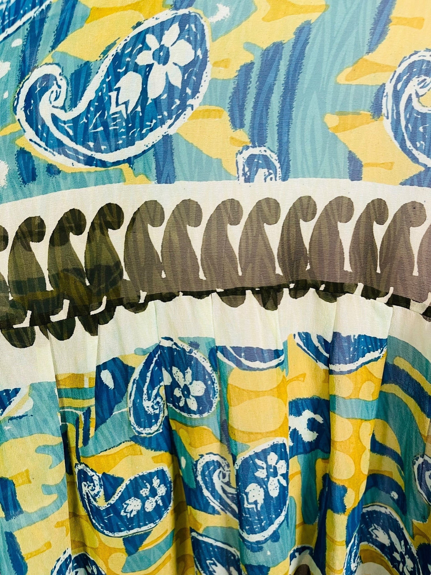 PRG7429 Sheer Avatar Pure Silk Boxy Babydoll Dress