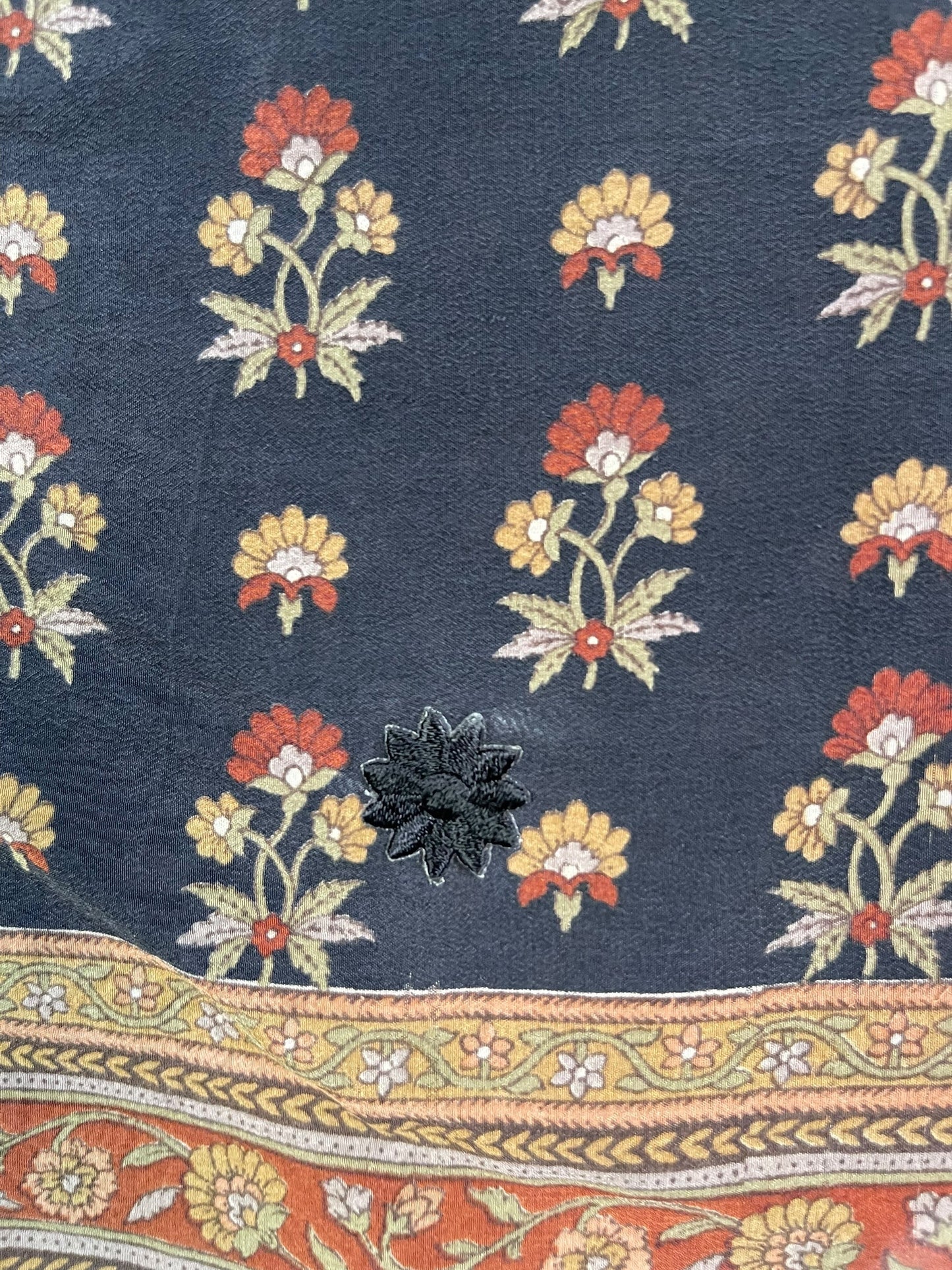 PRC7294 Avatar Pure Silk Capelet Poncho