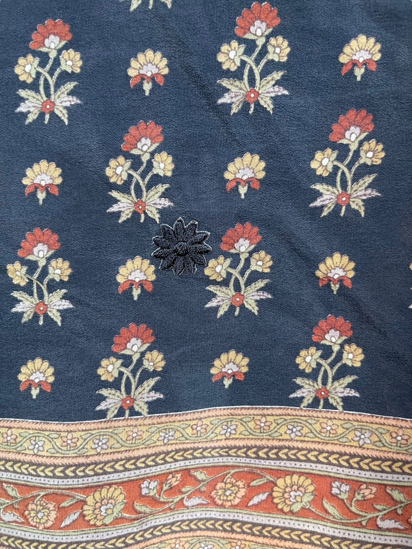 PRC7294 Avatar Pure Silk Capelet Poncho