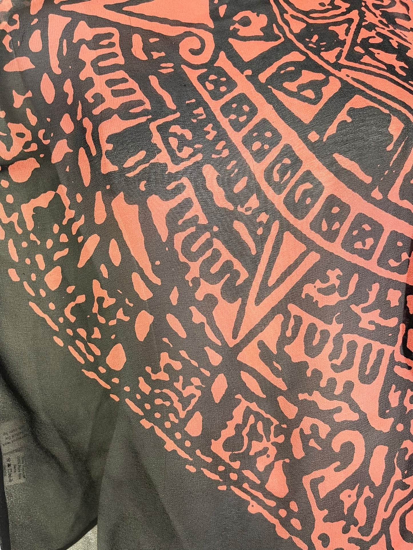 PRG7209 Sheer Avatar Pure Silk Boxy Top