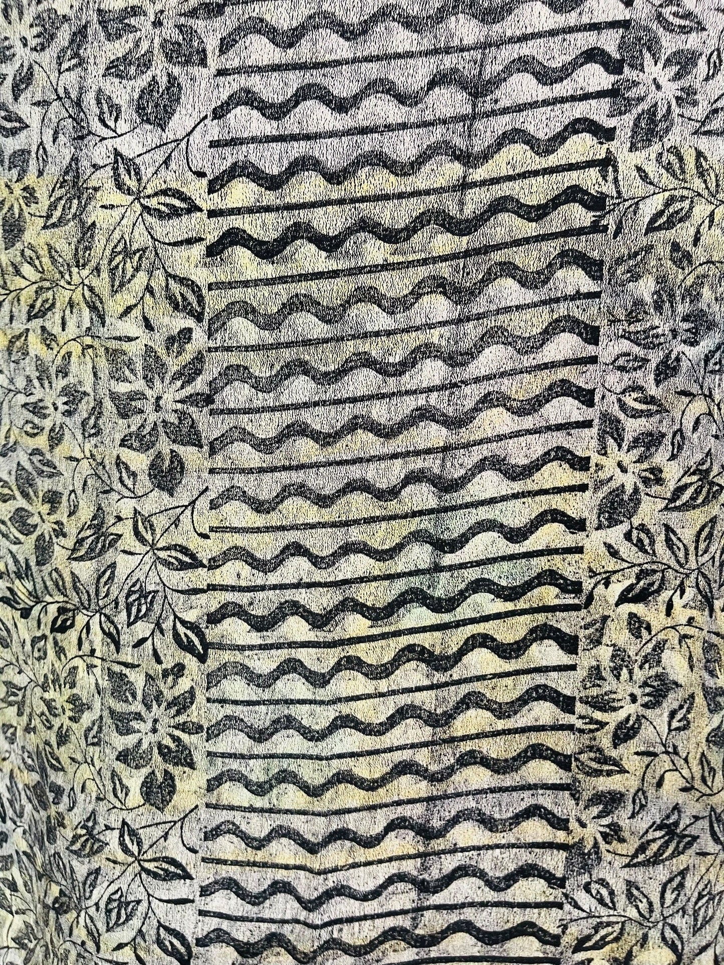 PRC6713 Avatar Pure Silk Side Slit Top