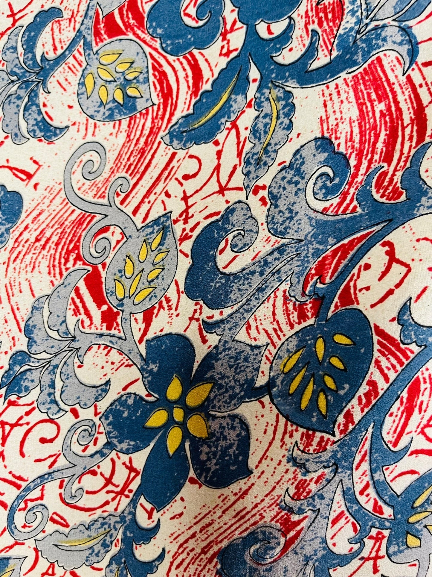 PRC7290 Avatar Pure Silk Kimono-Sleeved Top