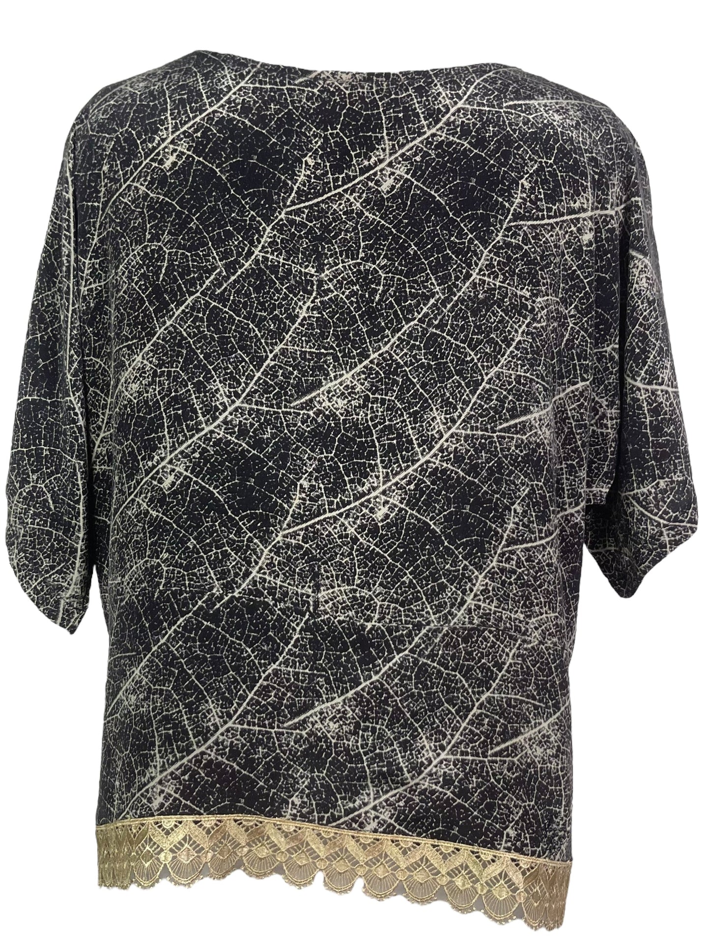 PRC7839 Nirvana Pure Silk Side Slit Top