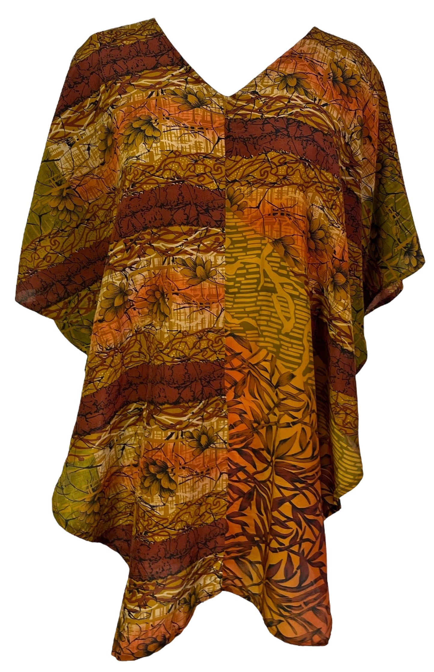 PRC6861 Avatar Pure Silk Waterfall Top