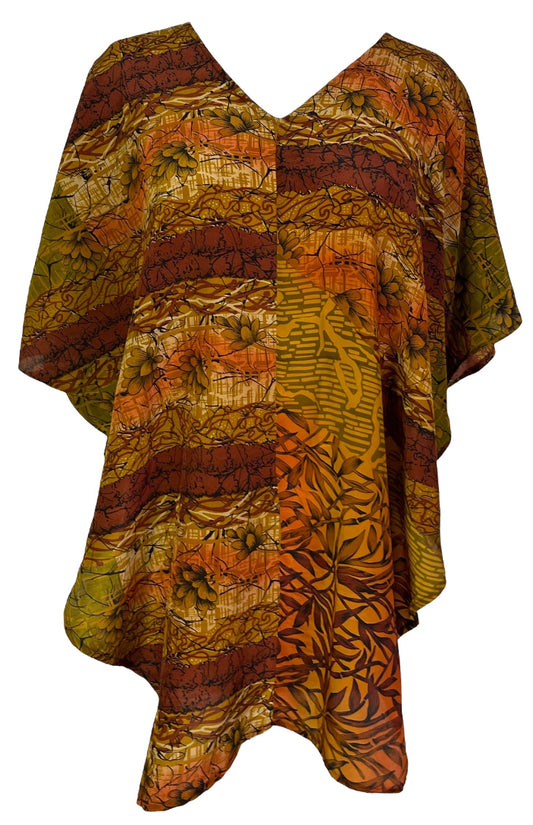 PRC6861 Avatar Pure Silk Waterfall Top