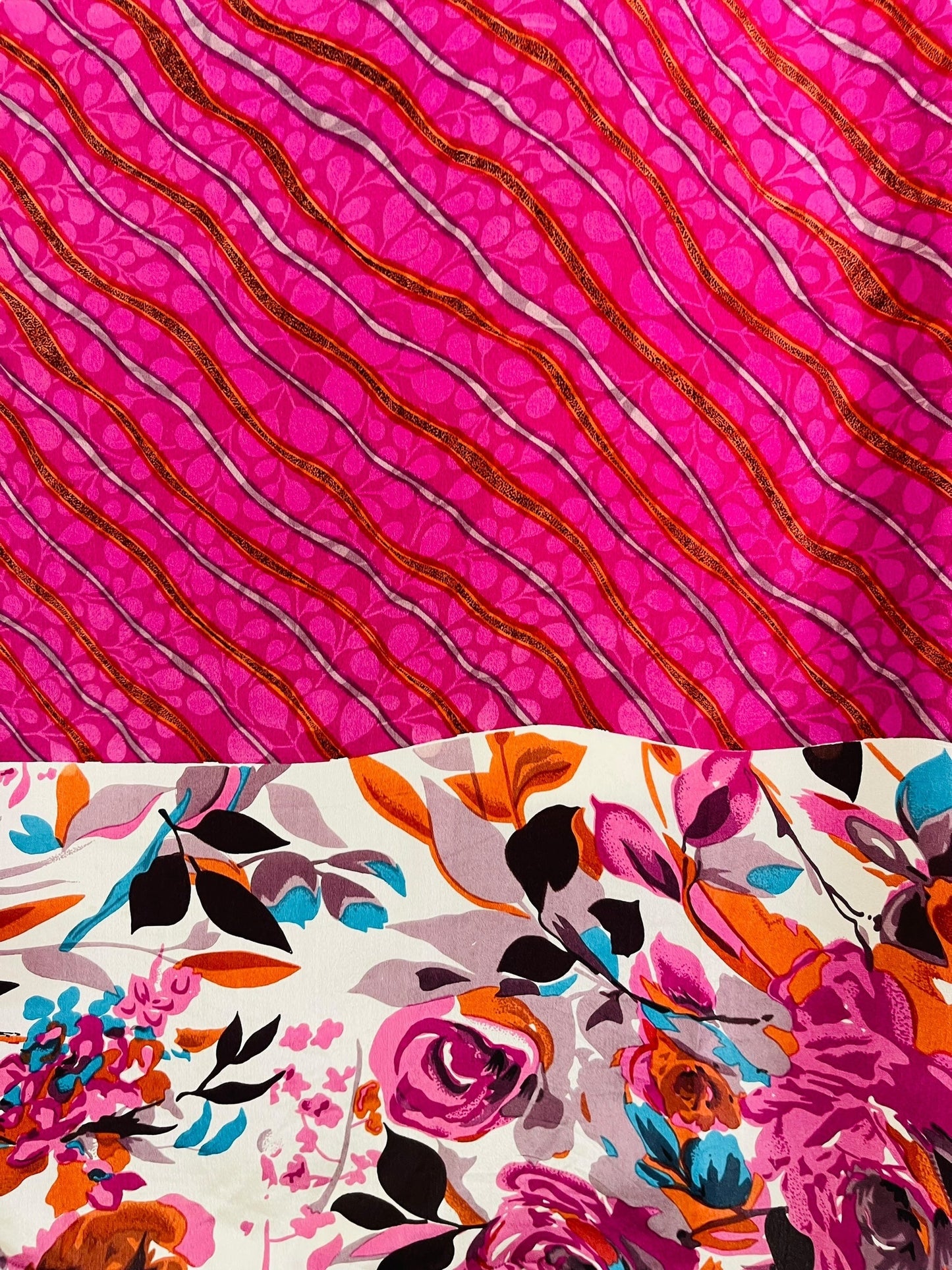 PRC7292 Avatar Pure Silk Midi Length Kaftan