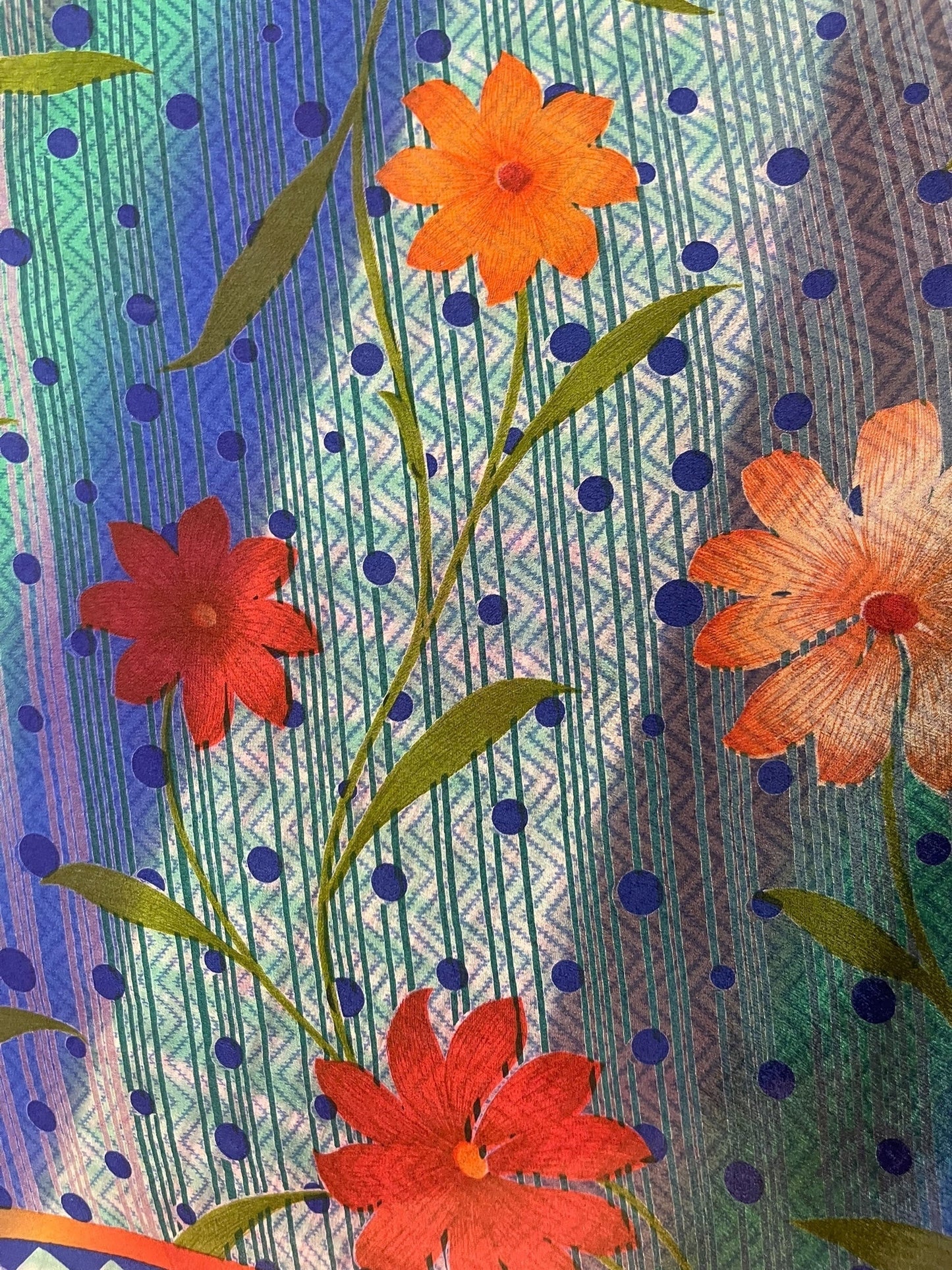 PRC6727 Avatar Pure Silk Kimono-Sleeved Top