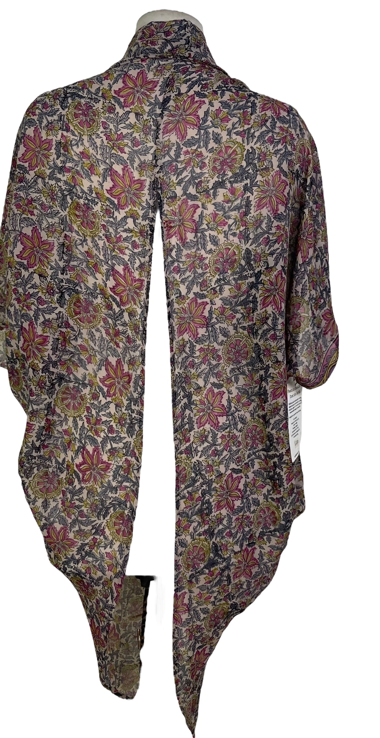 PRG7100 Sheer Avatar Pure Silk Cardigan