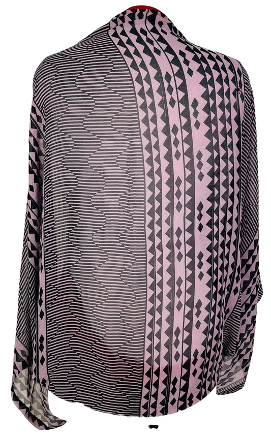 PRG7346 Sheer Avatar Pure Silk Shrug