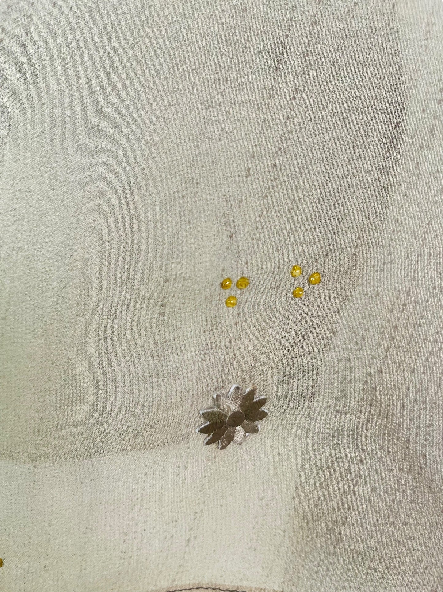 PRG7527 Sheer Avatar Pure Silk Capelet Poncho