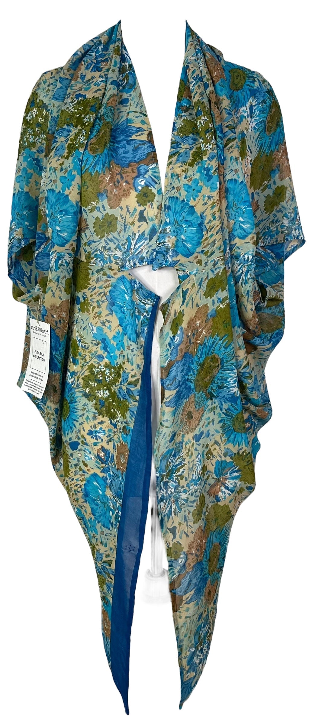 PRG6844 Sheer Avatar Pure Silk Cardigan