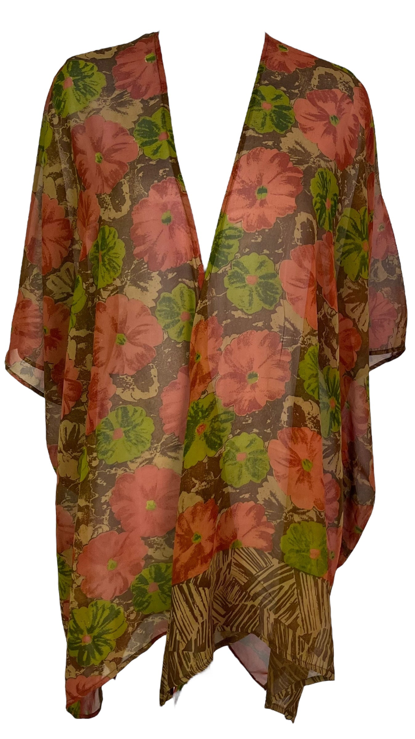 PRG7052 Sheer Avatar Pure Silk Cardigan