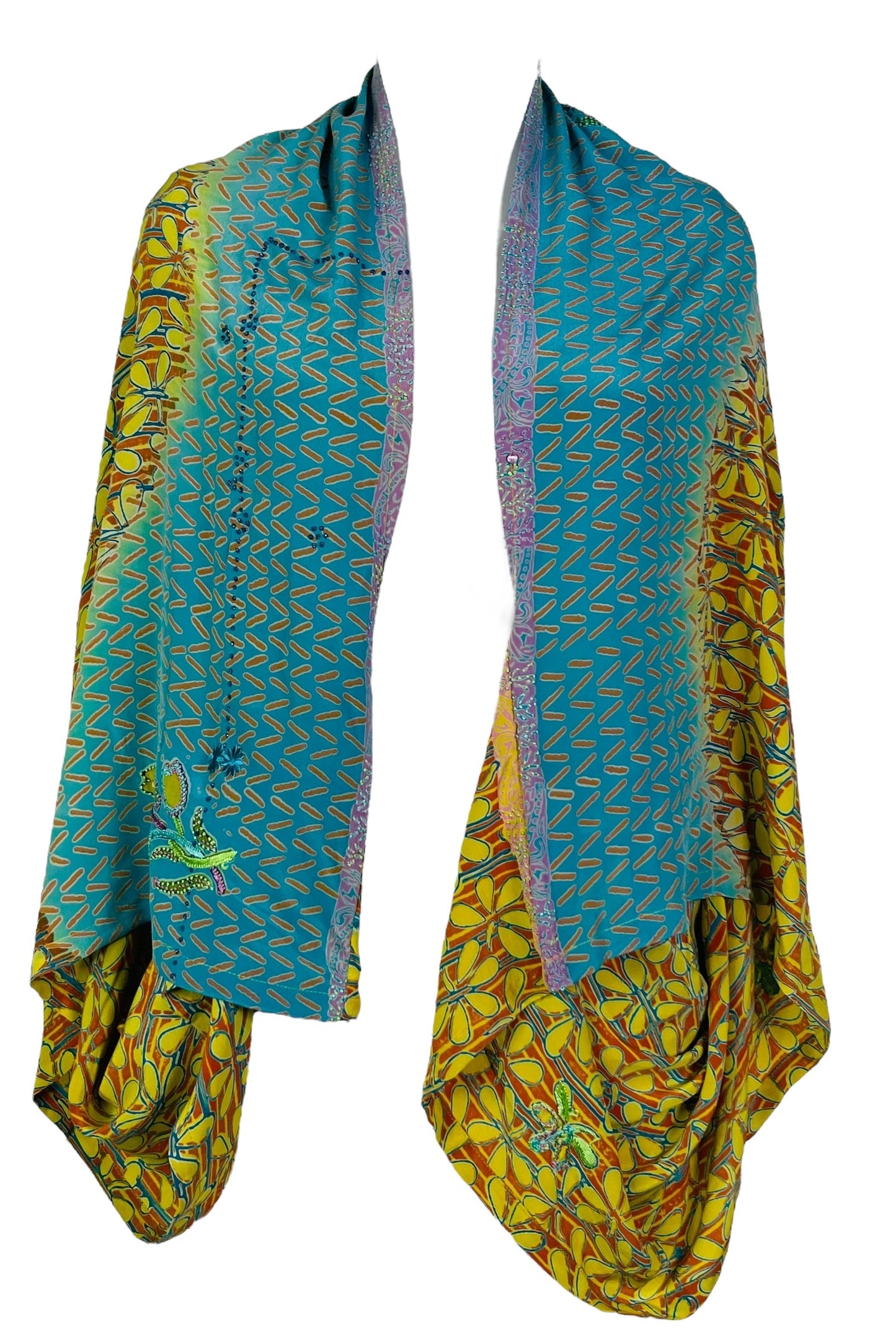 PRC7318 Avatar Pure Silk Shrug