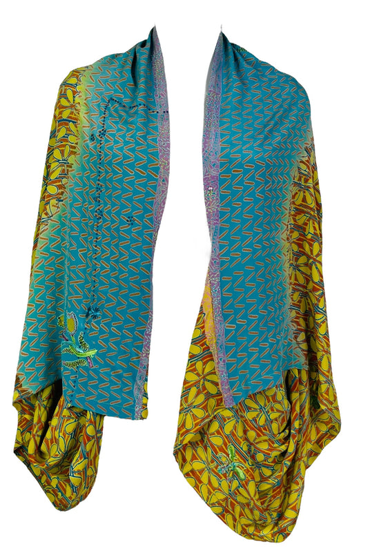 PRC7318 Avatar Pure Silk Shrug