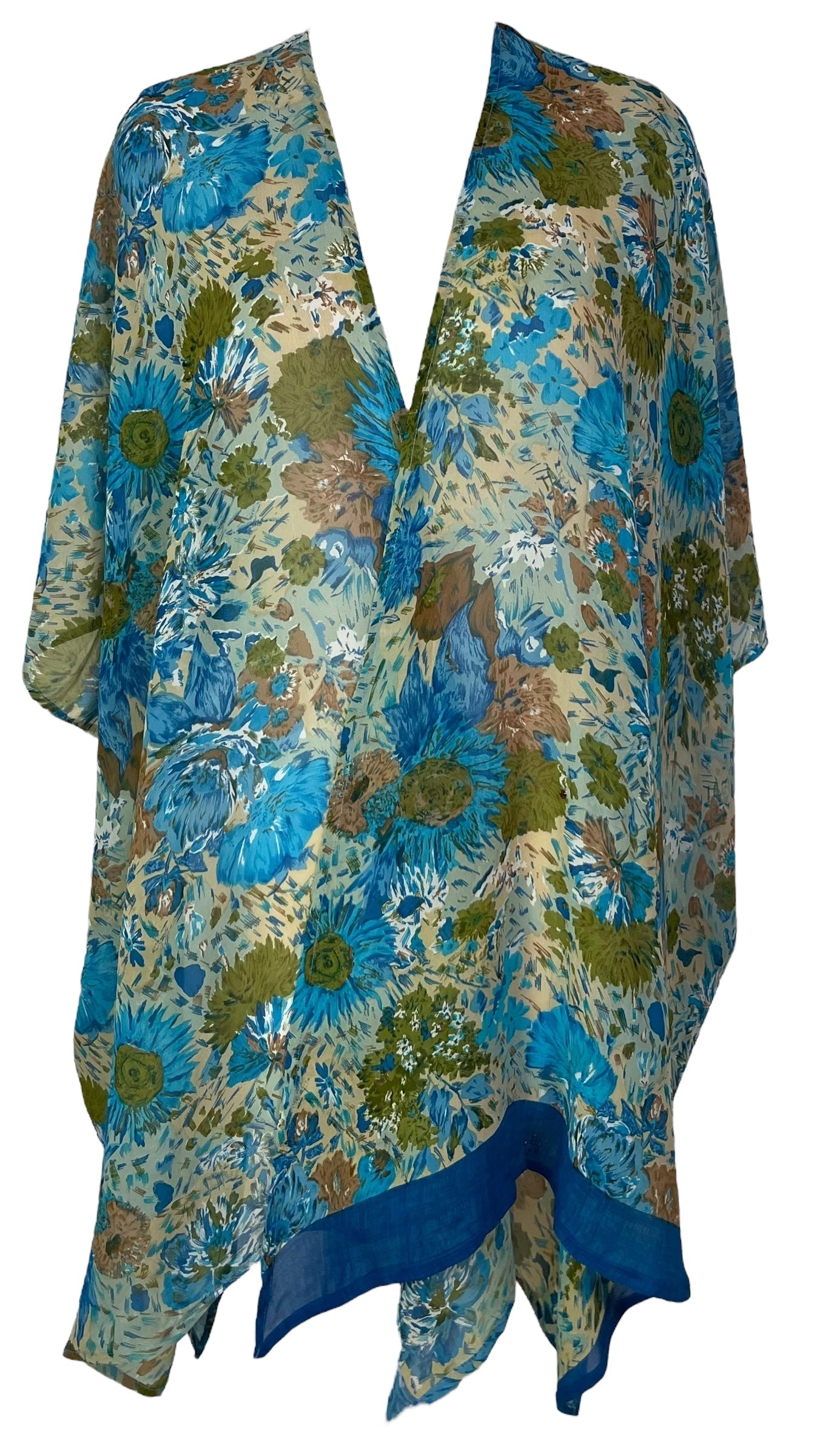 PRG6844 Sheer Avatar Pure Silk Cardigan