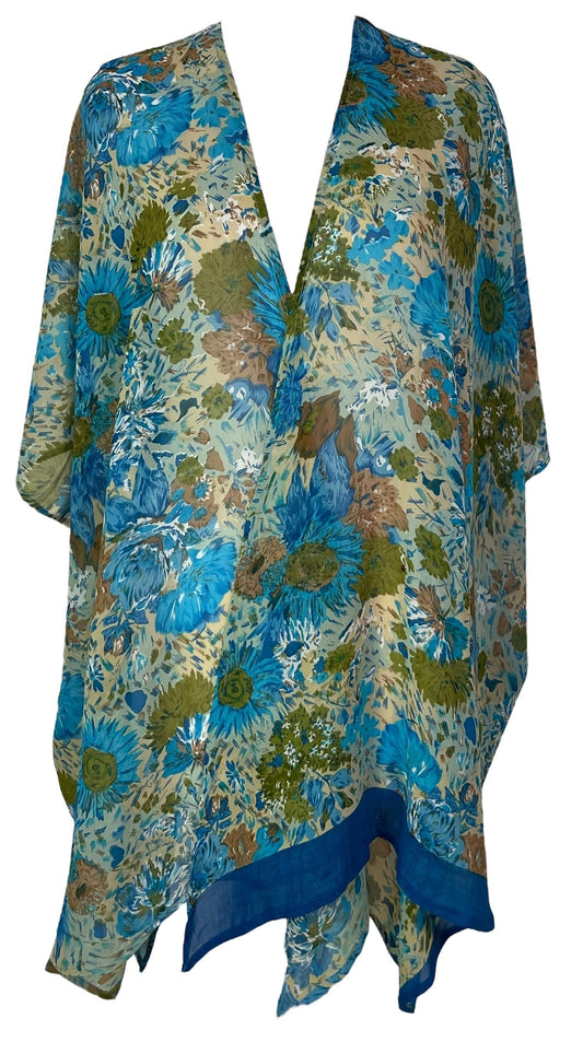 PRG6844 Sheer Avatar Pure Silk Cardigan