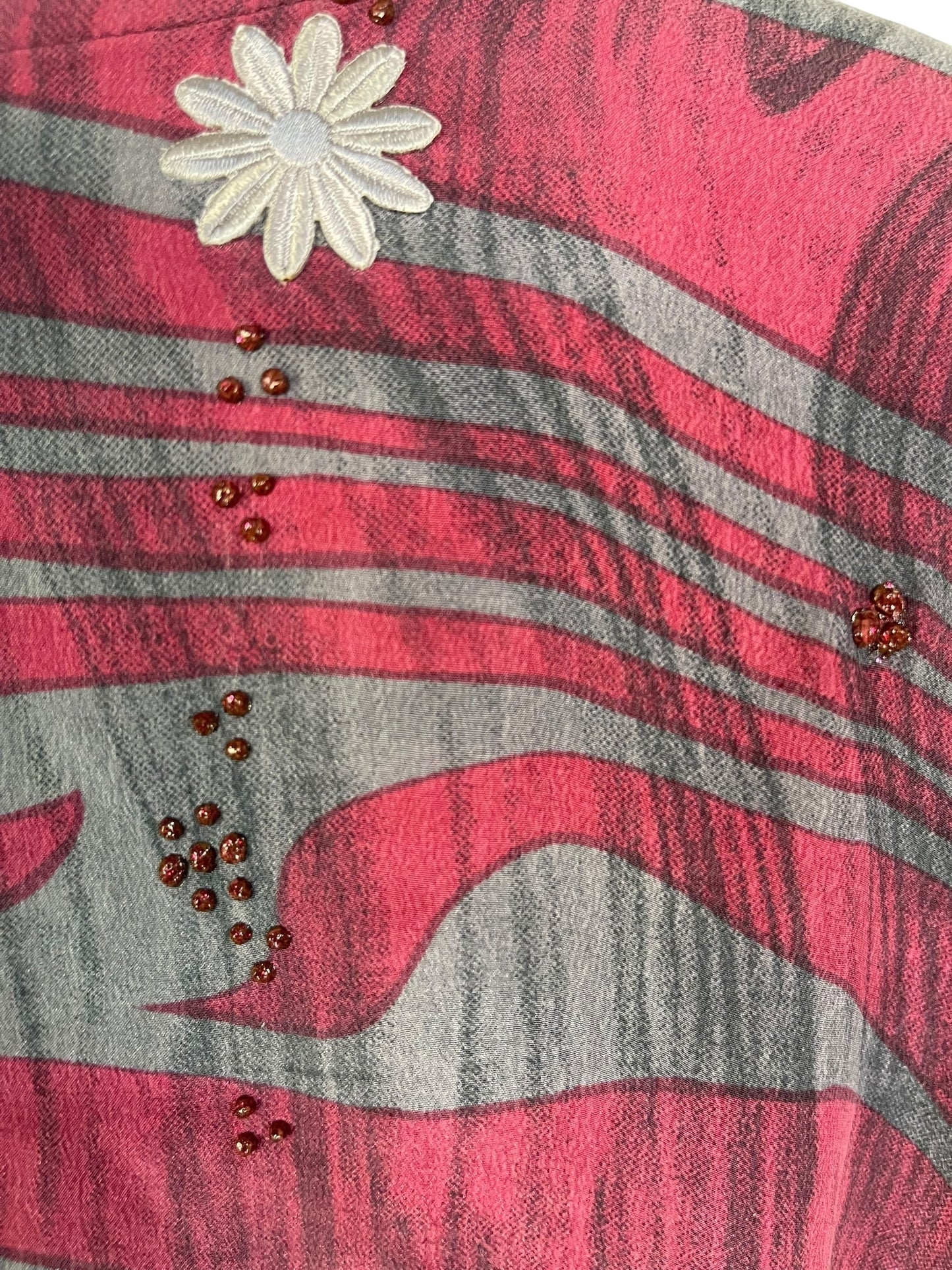 PRC7284 Avatar Pure Silk Waterfall Top