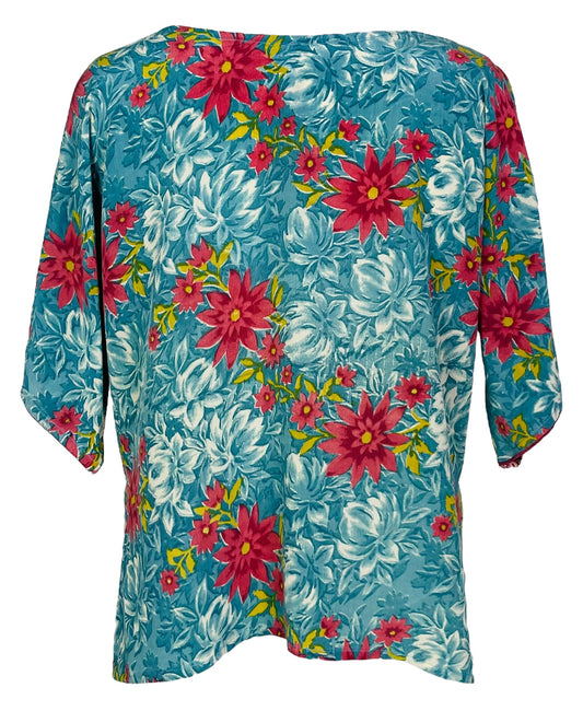 PRC6699 Avatar Pure Silk Side Slit Top