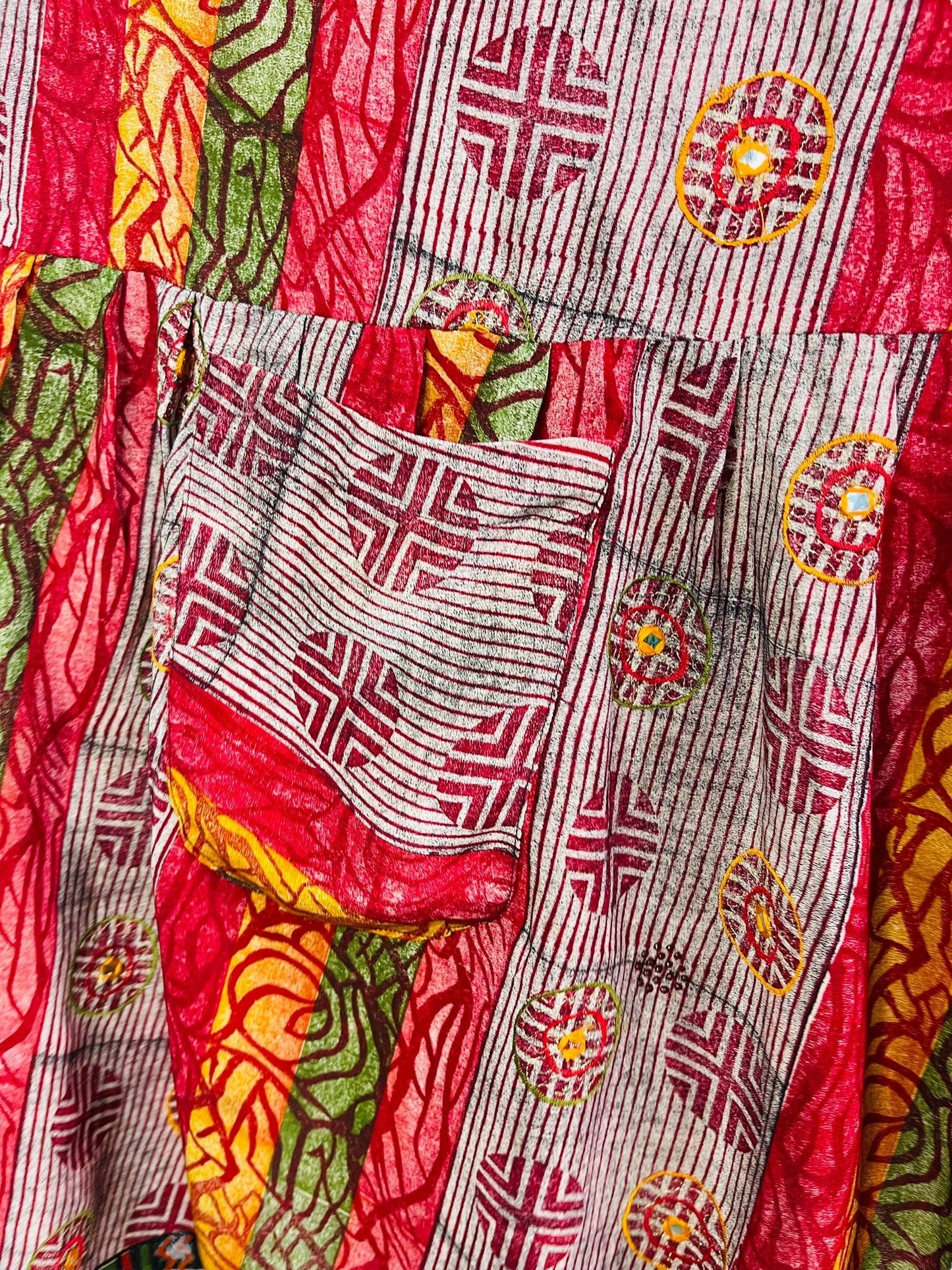 PRC7447 Avatar Pure Silk Boxy Babydoll Dress