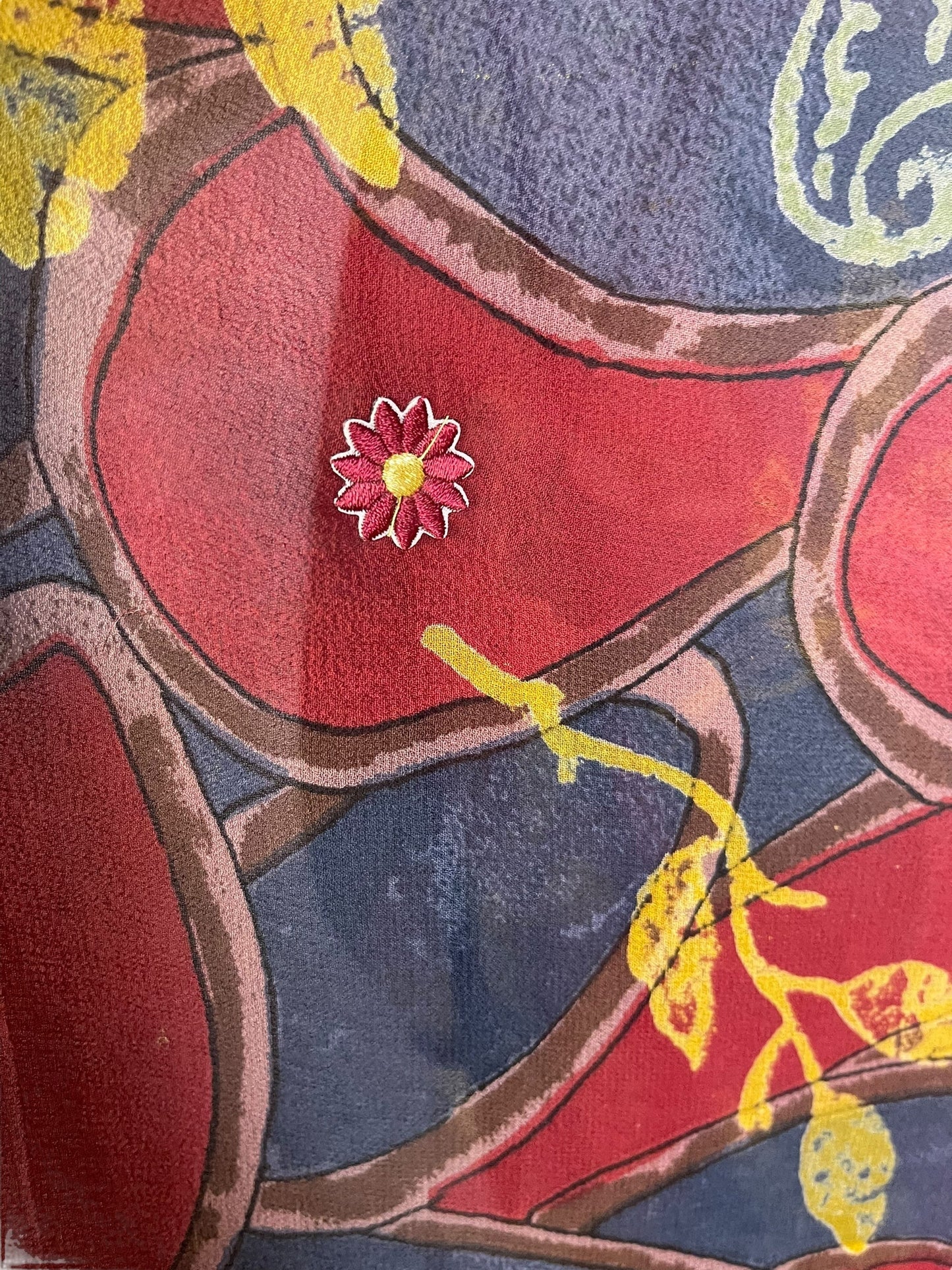 PRG7193 Sheer Avatar Pure Silk Capelet Poncho