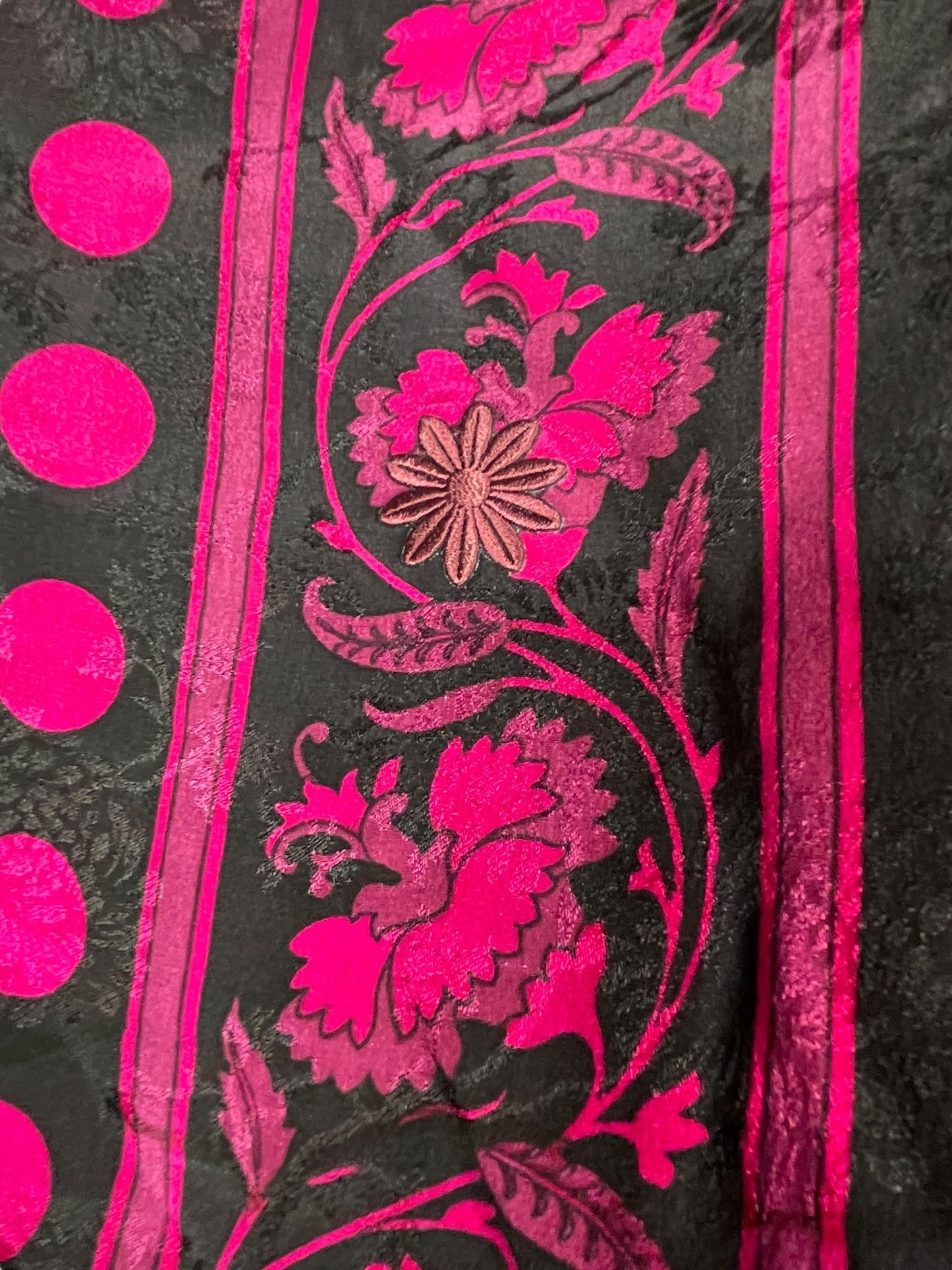 PRC7504 Avatar Pure Silk Short Kaftan Tunic with Slits