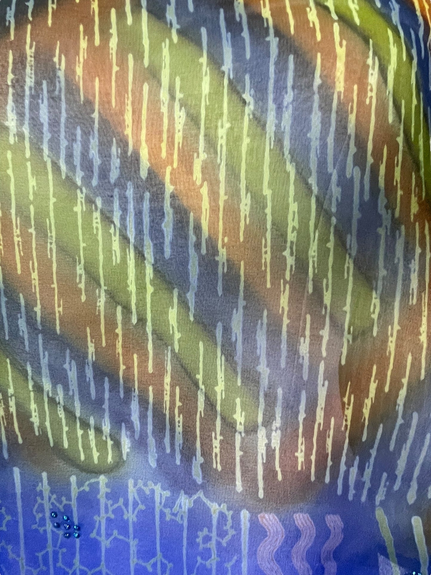 PRG5510 Sheer Avatar Pure Silk Boxy Top