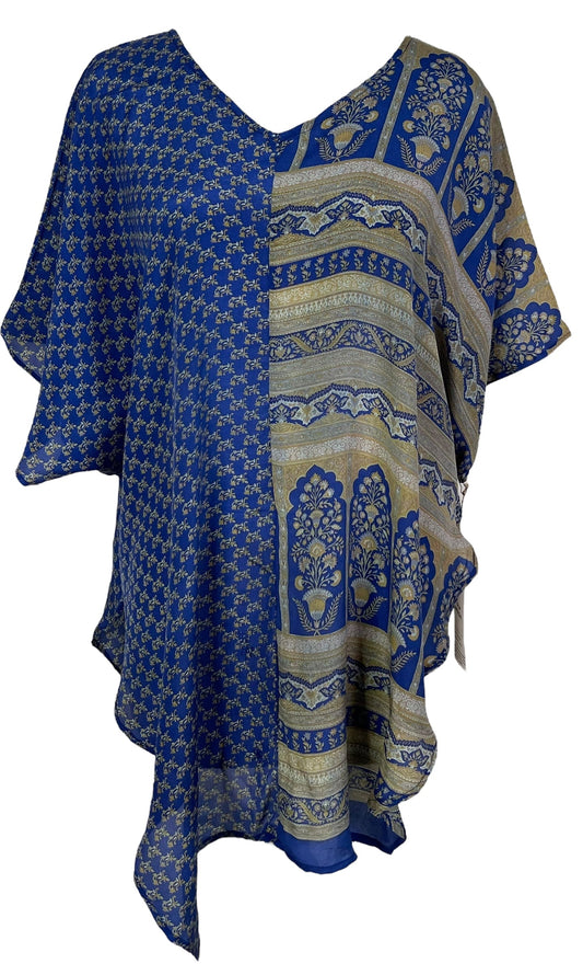 PRC7001 Avatar Pure Silk Waterfall Top