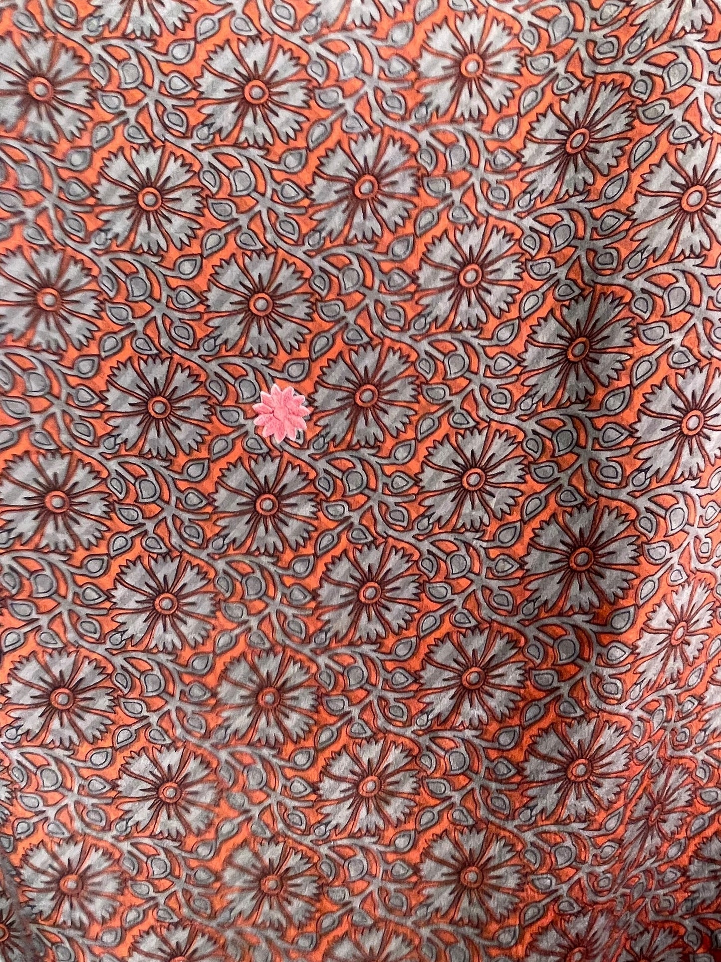 PRC7702 Avatar Pure Silk Short Kaftan Tunic with Slits