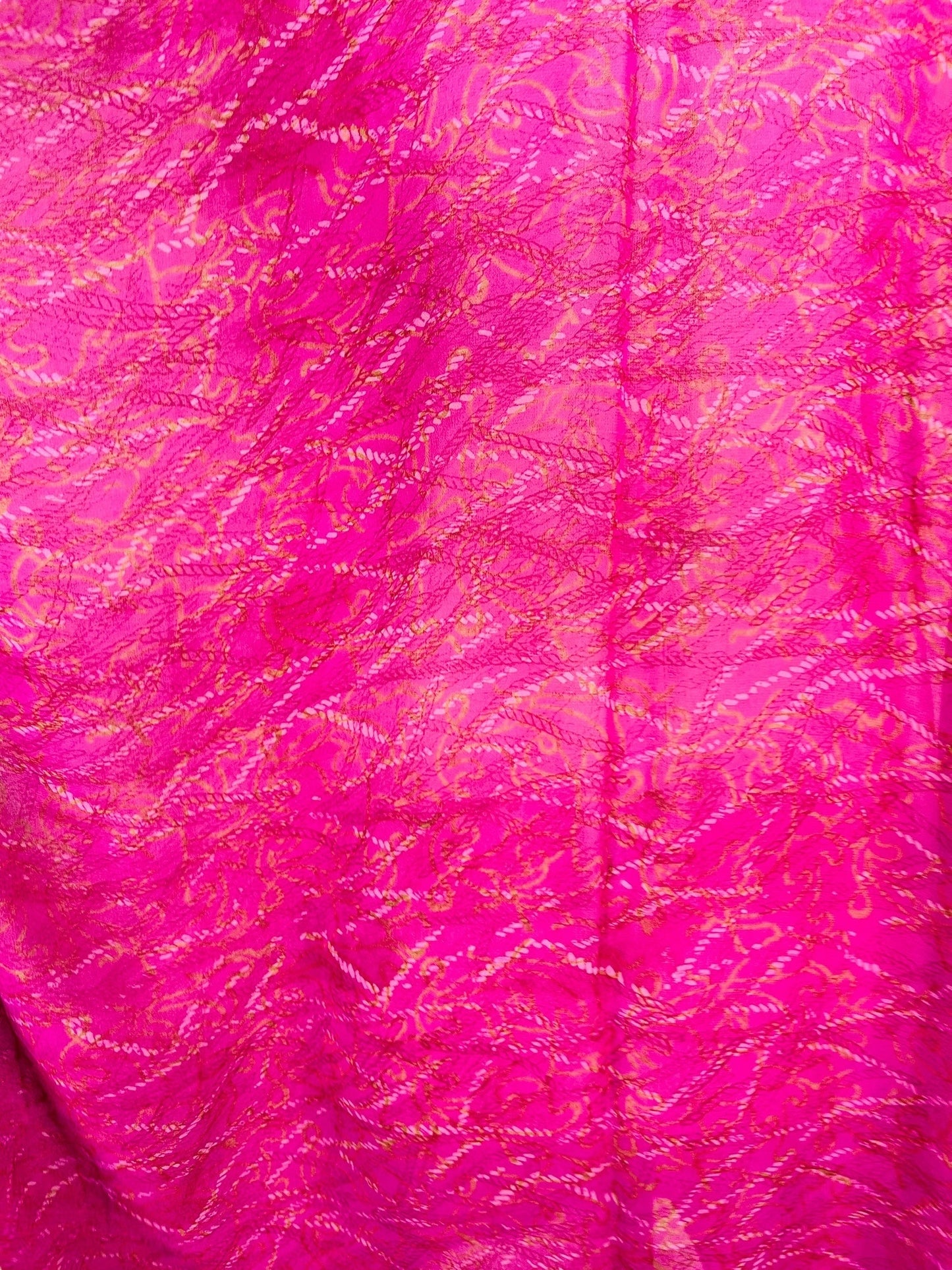 PRG7475 Sheer Avatar Pure Silk Midi Length Kaftan