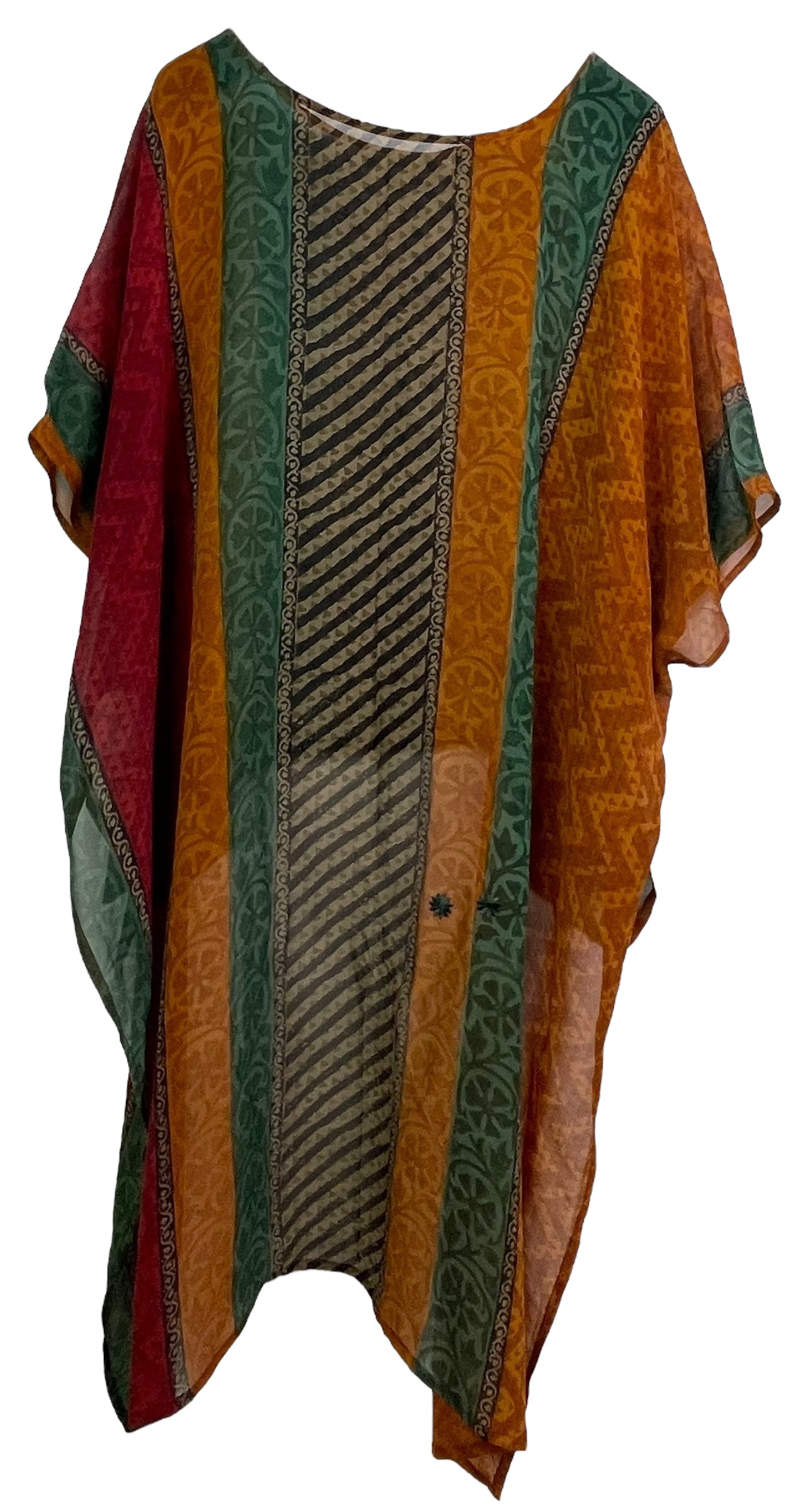 PRG7716 Sheer Avatar Pure Silk Hi Lo Top