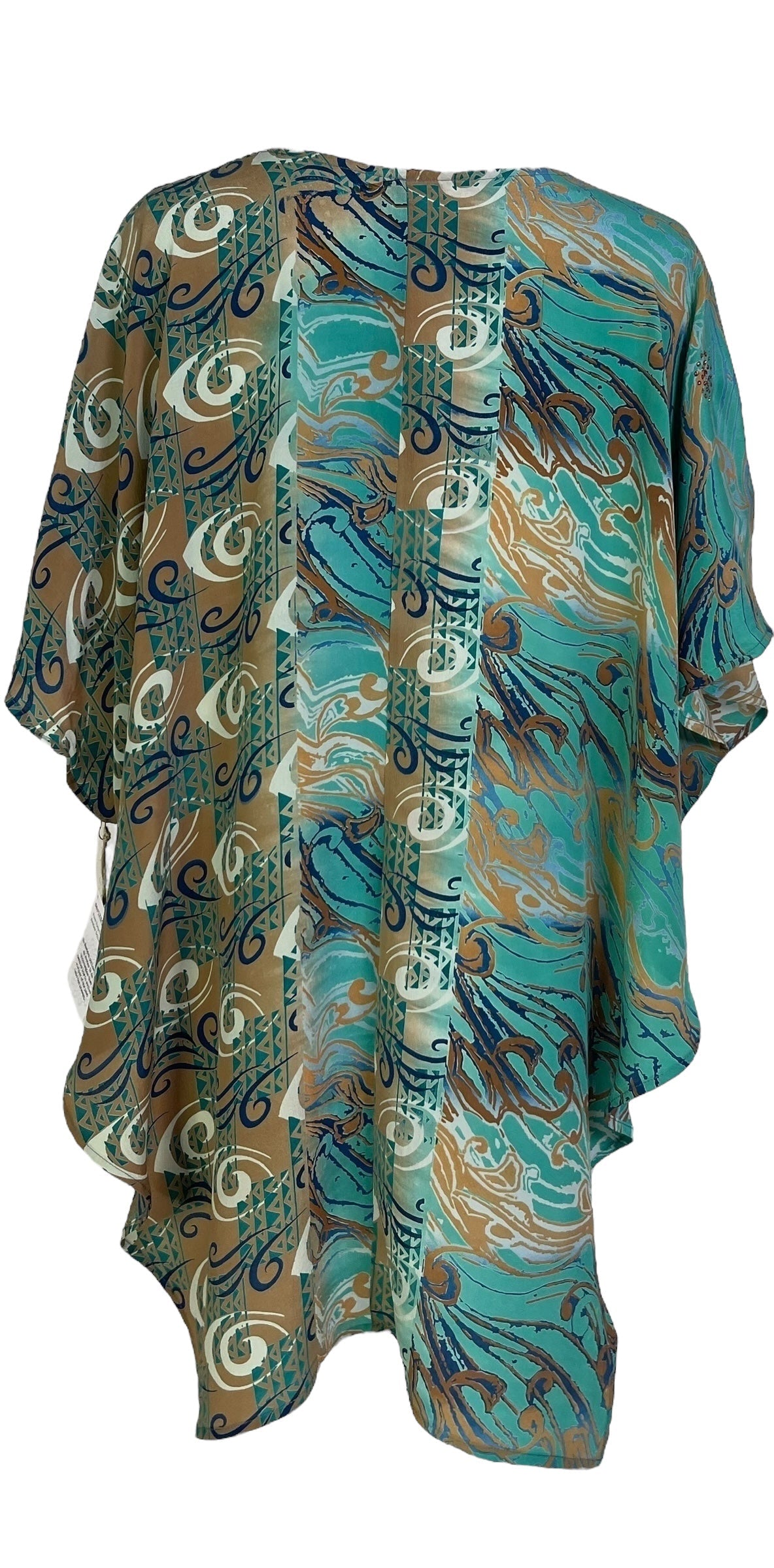 PRC6984 Avatar Pure Silk Waterfall Top