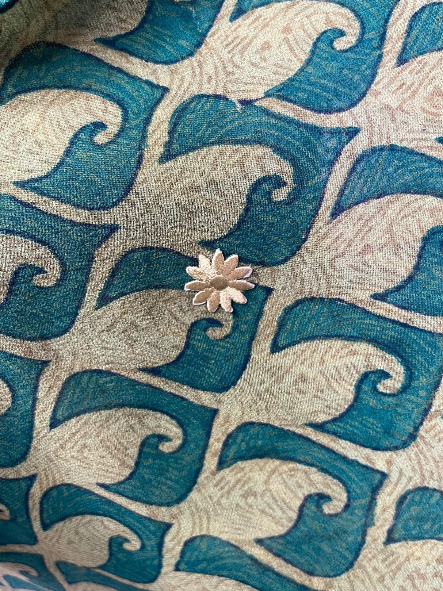 PRG7260 Sheer Avatar Pure Silk Waterfall Top