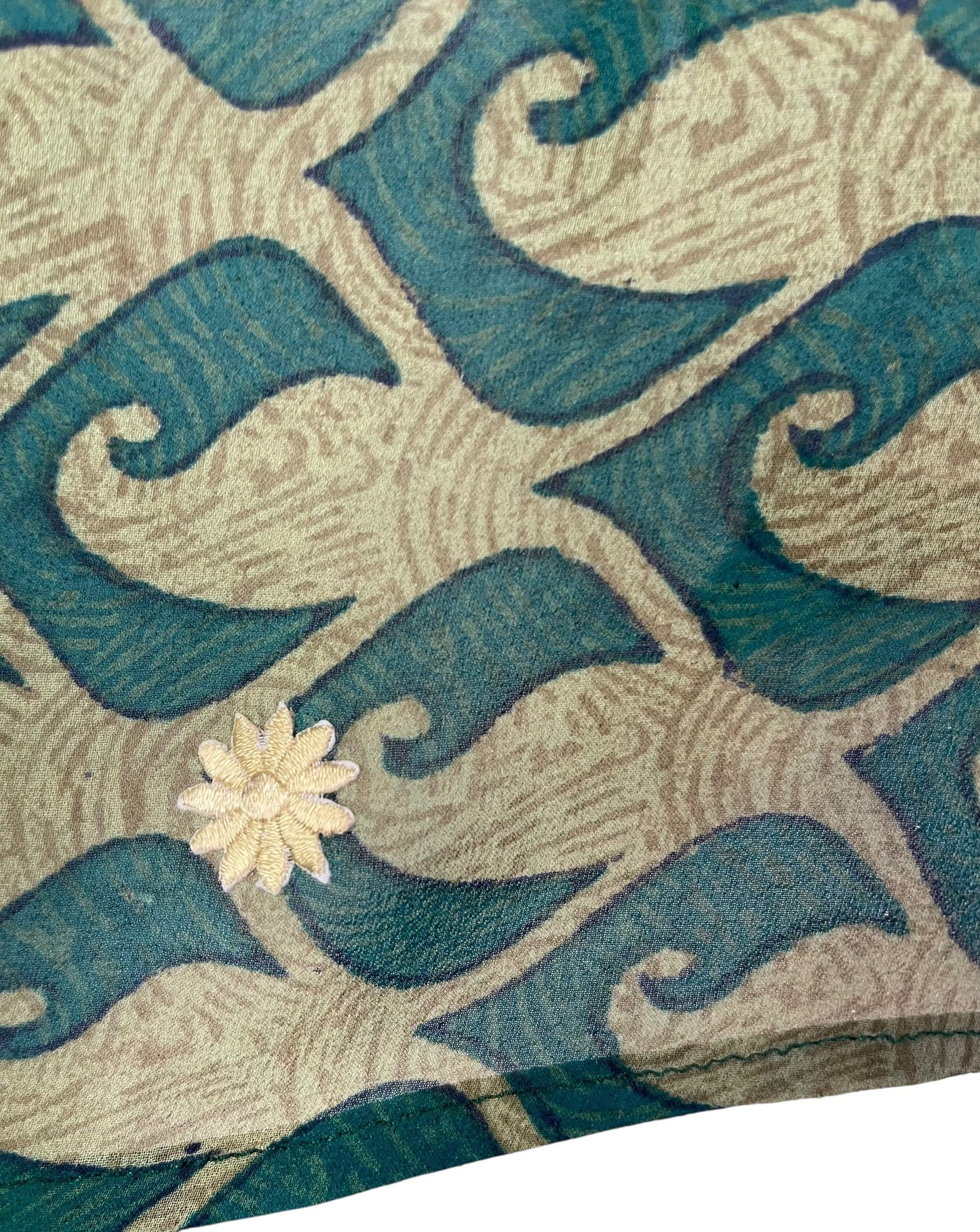 PRG7260 Sheer Avatar Pure Silk Waterfall Top