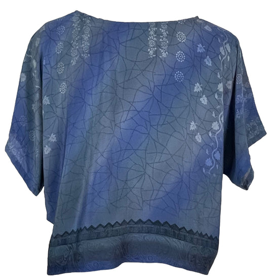 PRC5738 Avatar Pure Silk Boxy Top