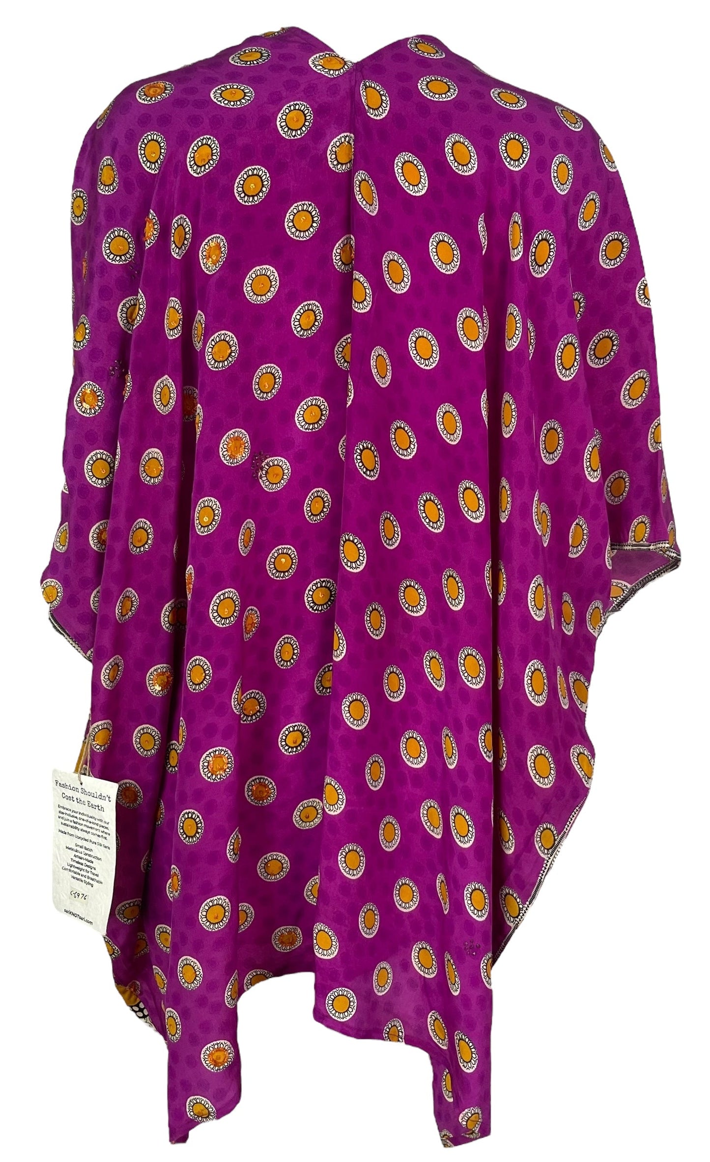 PRC6976 Avatar Pure Silk Cardigan