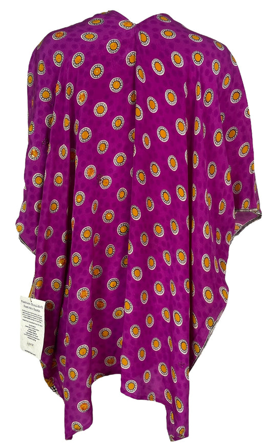 PRC6976 Avatar Pure Silk Cardigan