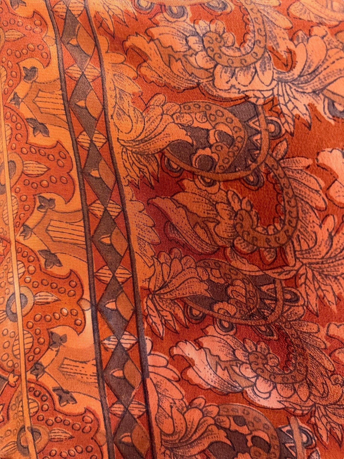 PRC7158 Avatar Pure Silk Sculptural Long Tunic Dress