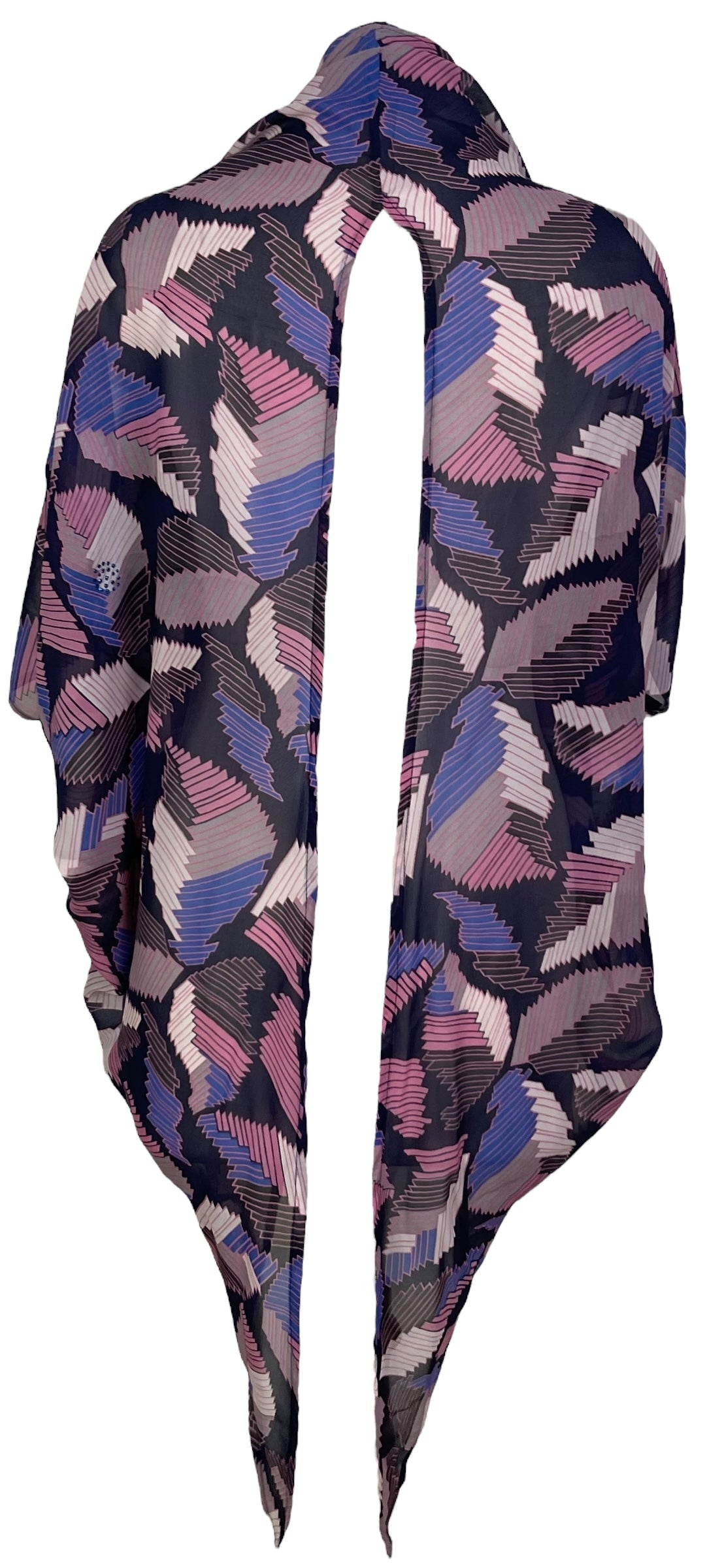 PRG7044 Sheer Avatar Pure Silk Cardigan