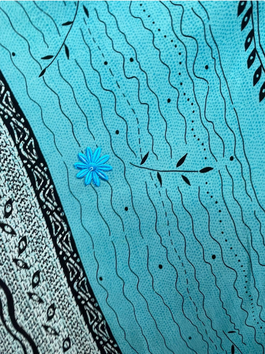 PRC7670 Avatar Pure Silk Maxi Dress with Belt