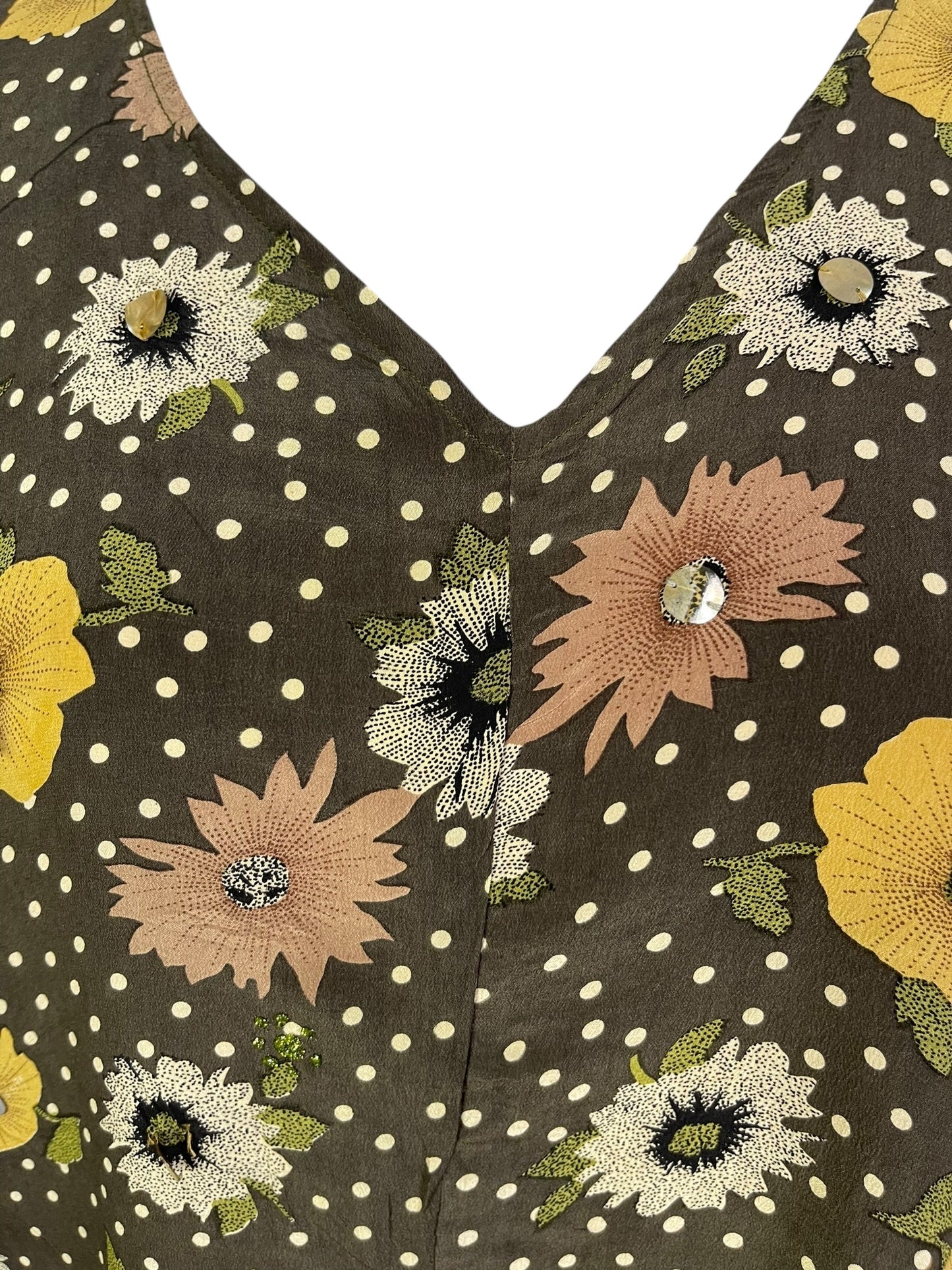 PRC7009 Avatar Pure Silk Waterfall Top