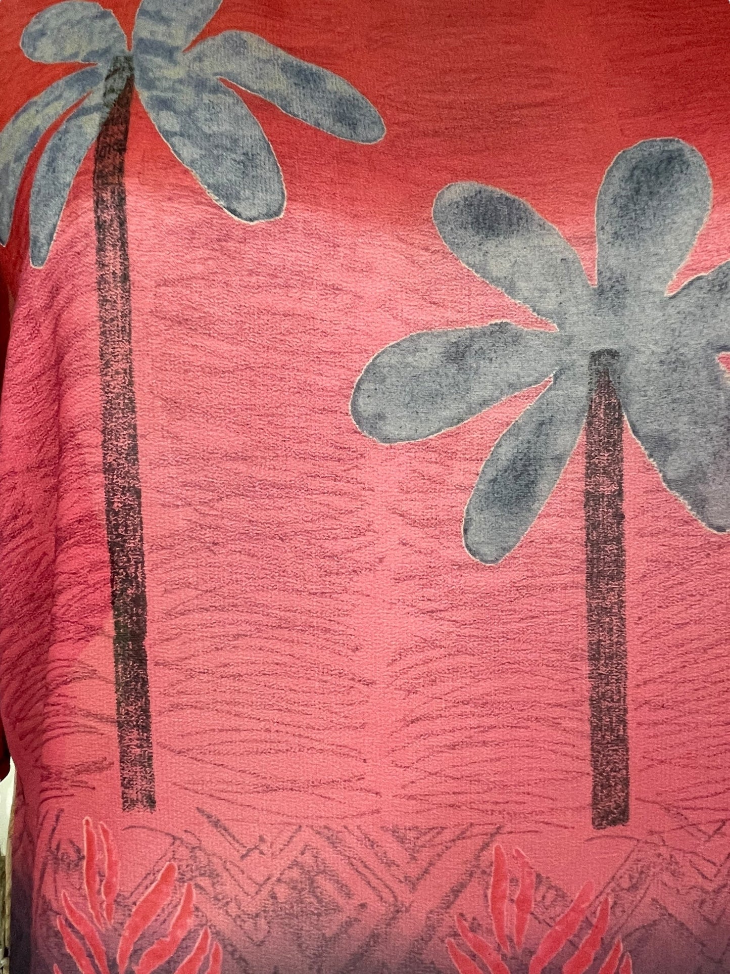 PRG4896 Sheer Avatar Pure Silk Boxy Top