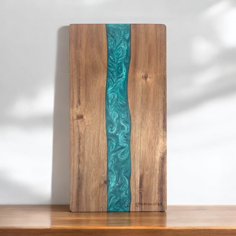 Large Acacia Resin Light Cutting Board | Charcuterie Board | Cheese Board