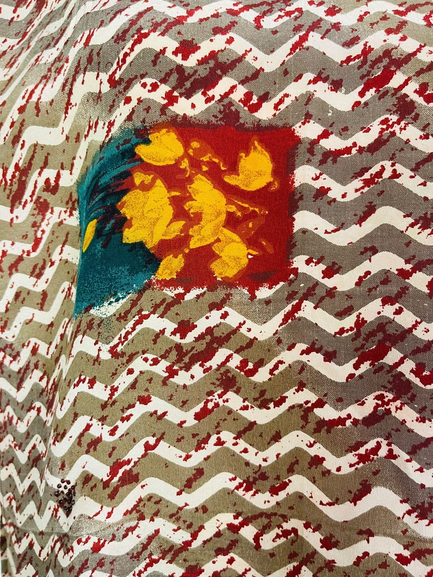 PRC6862 Avatar Pure Silk Side Slit Top