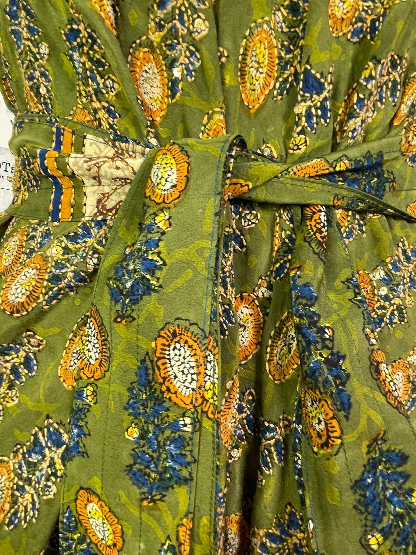 PRC7759 Avatar Pure Silk Maxi Dress with Belt