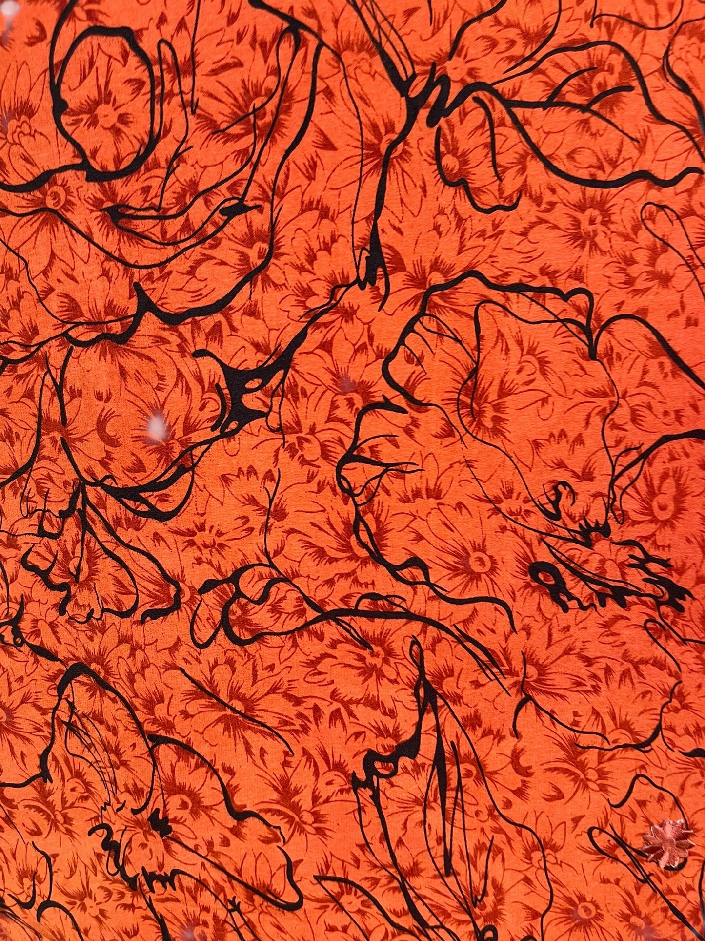 PRC6828 Avatar Pure Silk Boxy Top